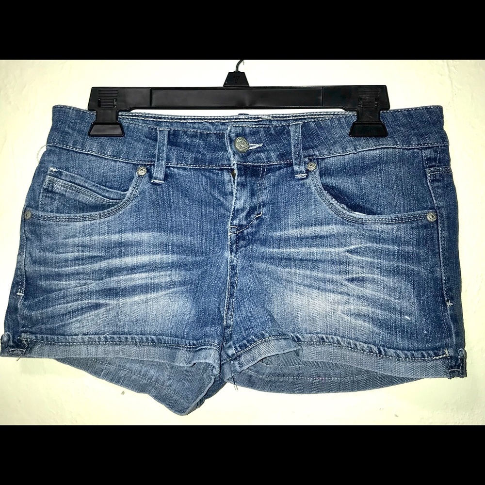 Levi’s blue jean shorts